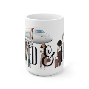 Booked & Busy Ceramic Mug 15oz