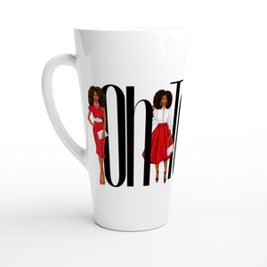 "Oh To Be" Latte 17oz Ceramic Mug